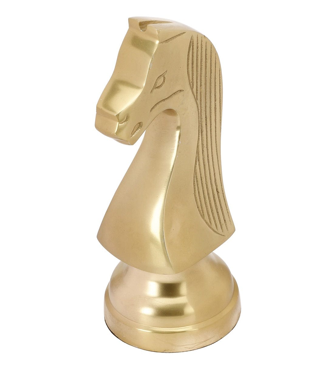 Chess Horse Gold Showpiece,