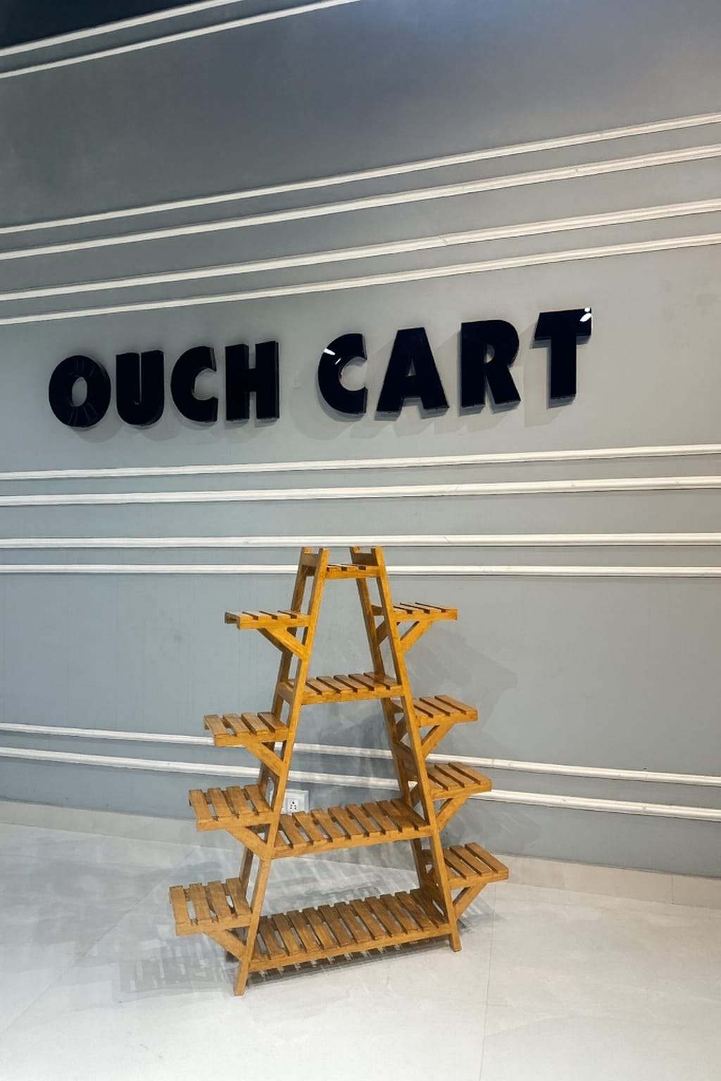 Teak Wood Hanger Stand