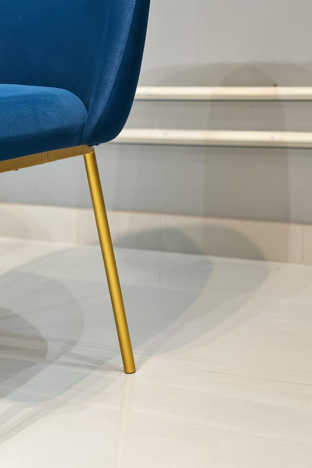 Luxury Marble-Top Dining Table Set with Velvet Chairs