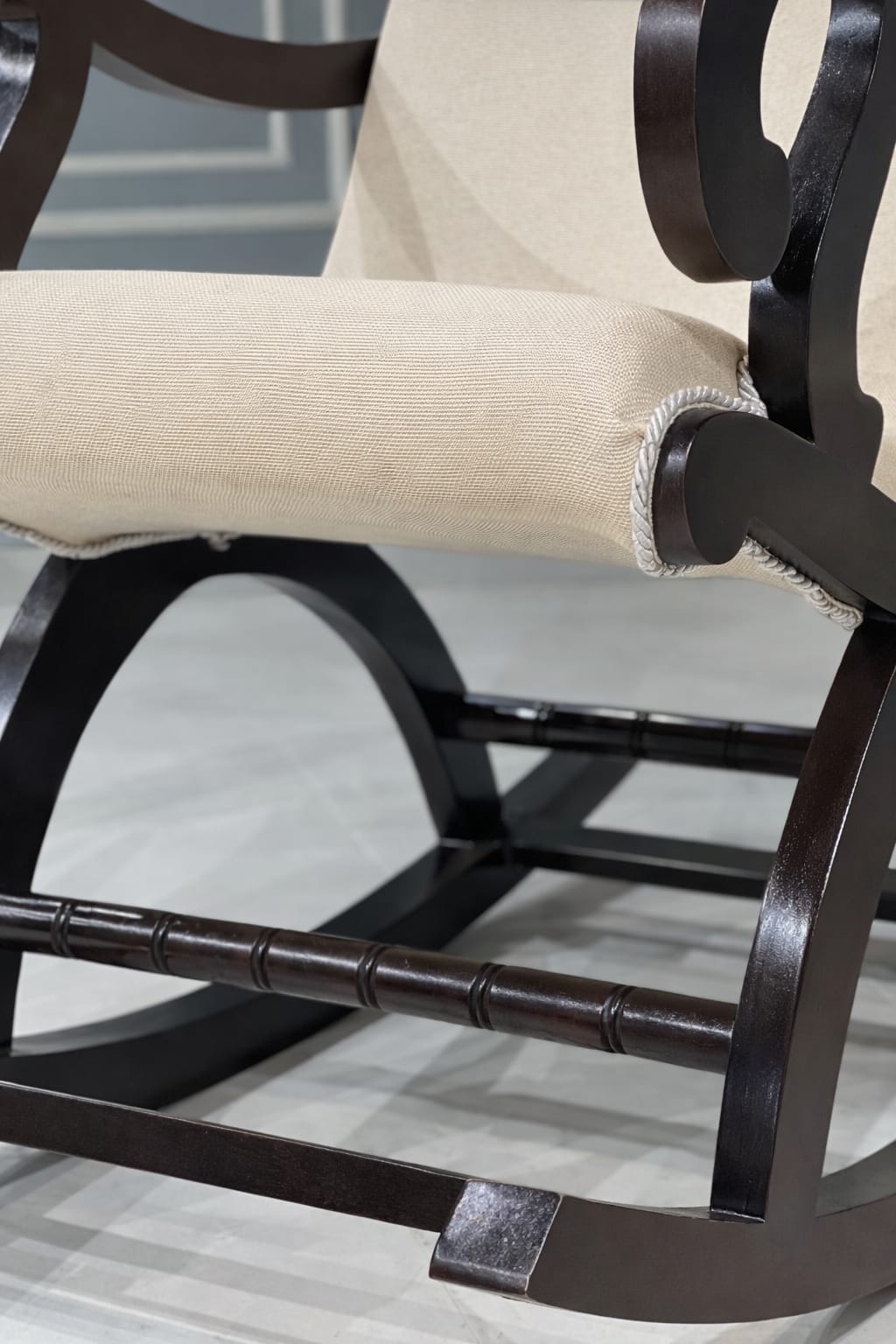 Fritto Rocking Chair in Walnut Colour