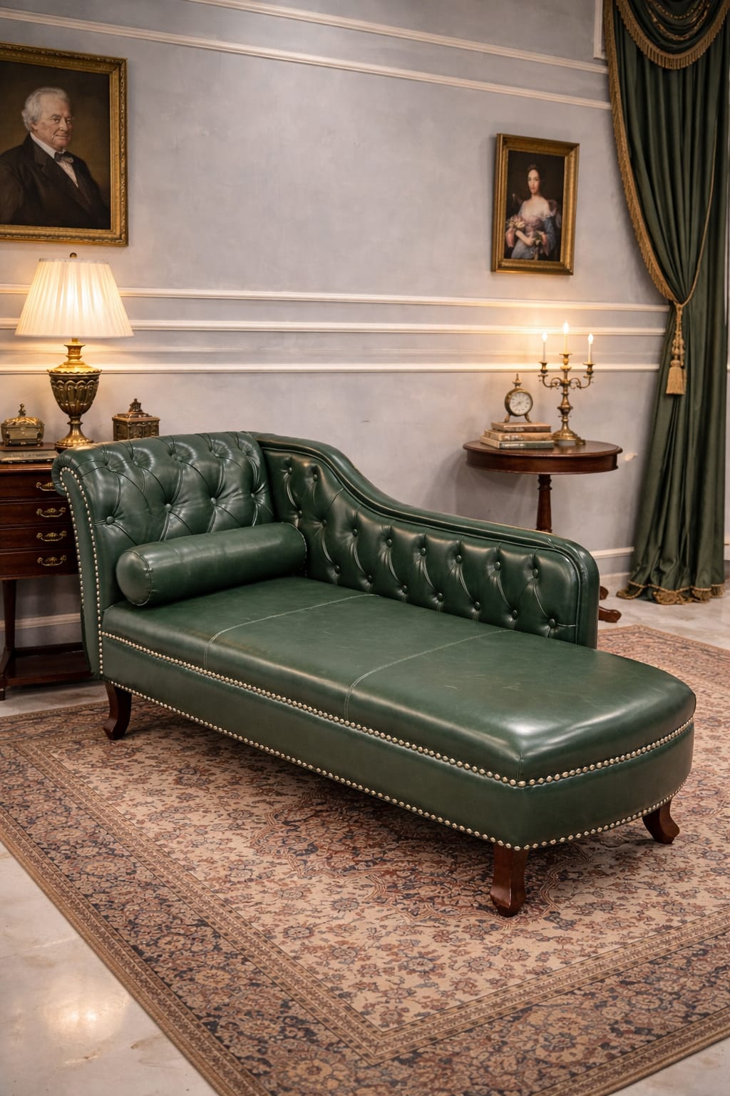 Bell Haven Upholstery Chaise Longue for Living and Dining room with cushion