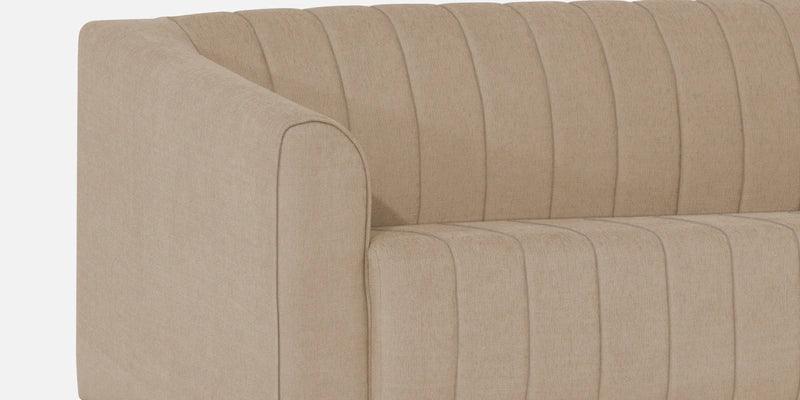 Fabric 3 Seater Sofa in Beige Colour - Ouch Cart 