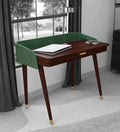 Hannah Affair Study Table in Dark Walnut Finish