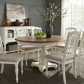 7 - Piece Pedestal Dining Set