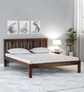 Sheesham Wood King Size Bed In Provincial Teak Finish