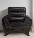 Leatherette 1 Seater Sofas in Brown Colour