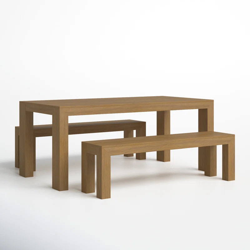 Pine Solid Wood Dining Set