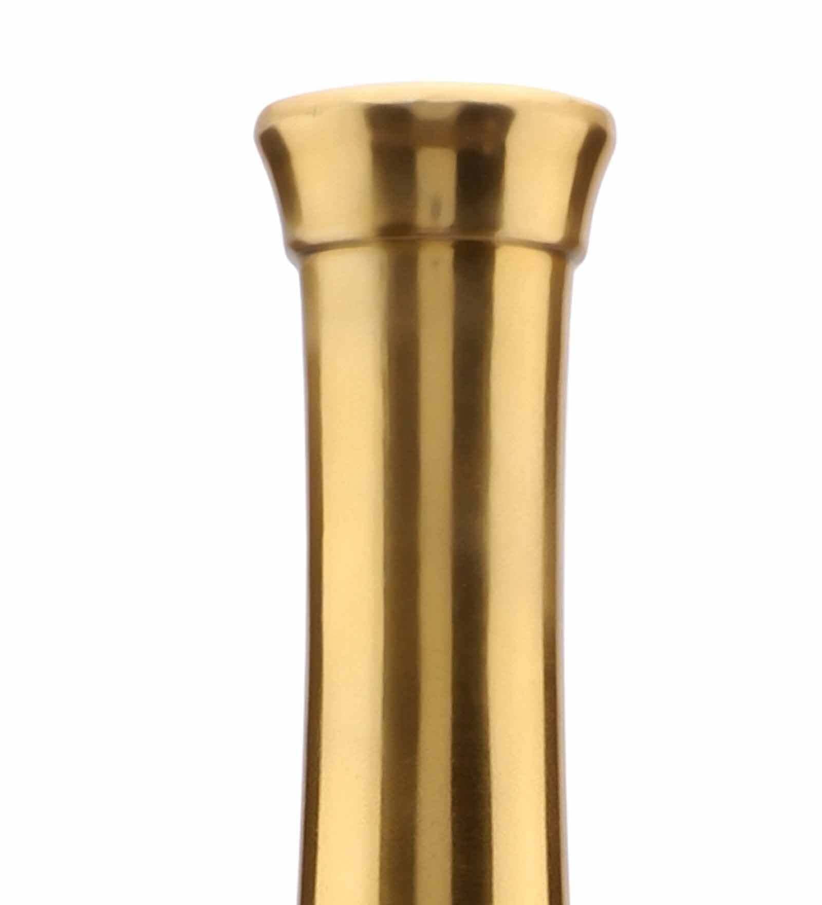 Black And Gold Champagne Large Bottle Vase,
