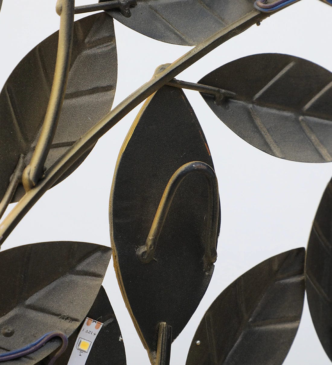 Handmade Multicolour Spiritual Metal Wall Art,