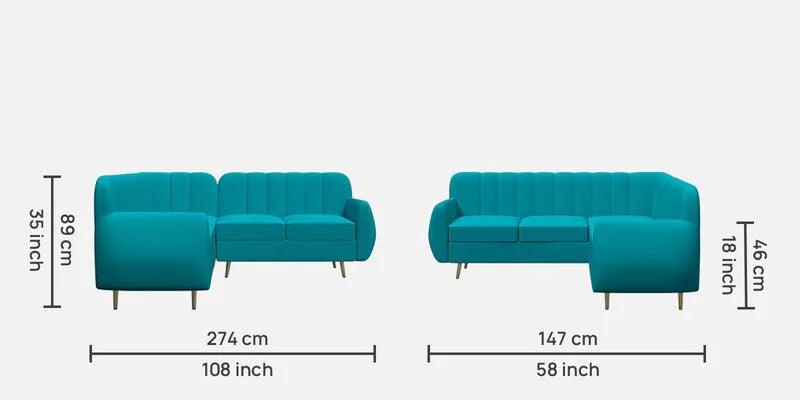 Hazy High Density Foam Sofa Set - Ouch Cart 