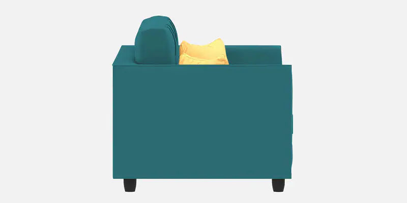 Velvet 3 Seater Sofa In Arabian Green Colour