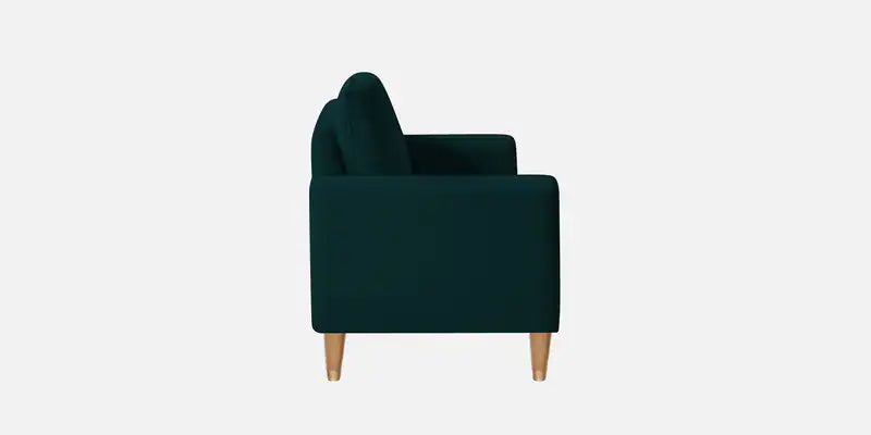 2 Seater Sofa In Velvet Emerald Green Colour