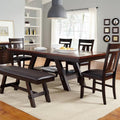 6 - Piece Trestle Dining Set