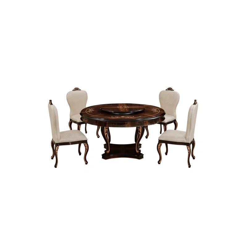 Solid Wood Top Dining Set - Ouch Cart 