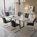 Double Pedestal Dining Set