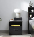 Bedside Table in Wenge Finish with Drawer