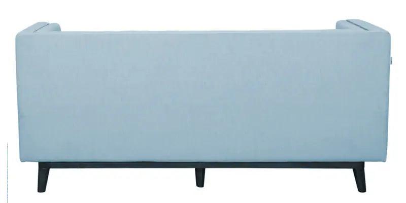 Fabric 3 Seater Sofa In Ice Blue Colour - Ouch Cart 