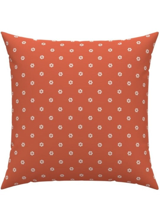 Mix & Match Cushion Cover Set of 5, 16 x 16 Inch, Cotton Blend, Botanical Print for Sofa & Living Room