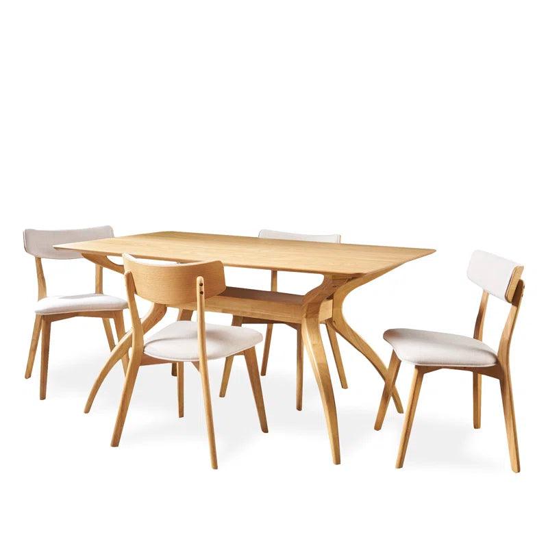 5 - Piece Trestle Dining Set - Ouch Cart 