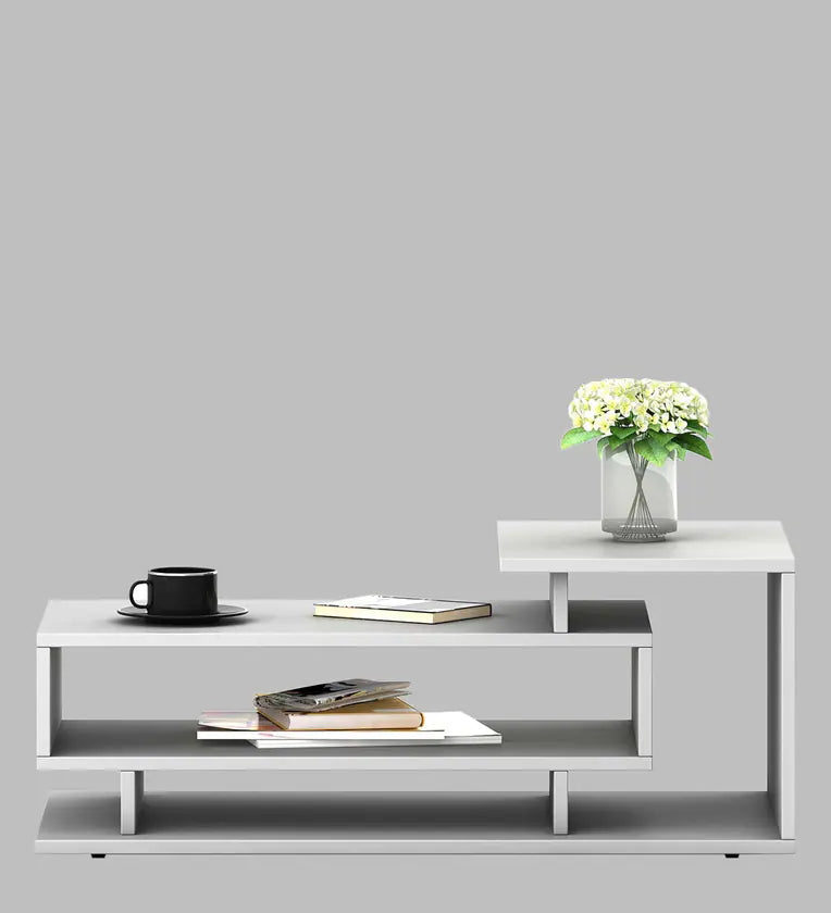 Coffee Table In Frosty White Colour