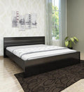 Crom King Size Bed in Wenge Finish