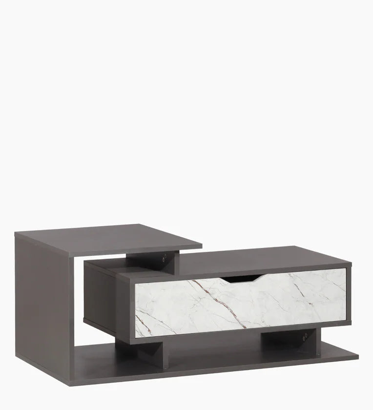 Coffee Table In Slate Grey Colour With Storage