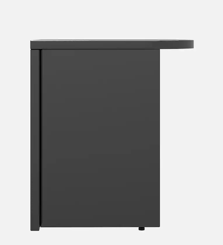 Bedside Table in Black Finish