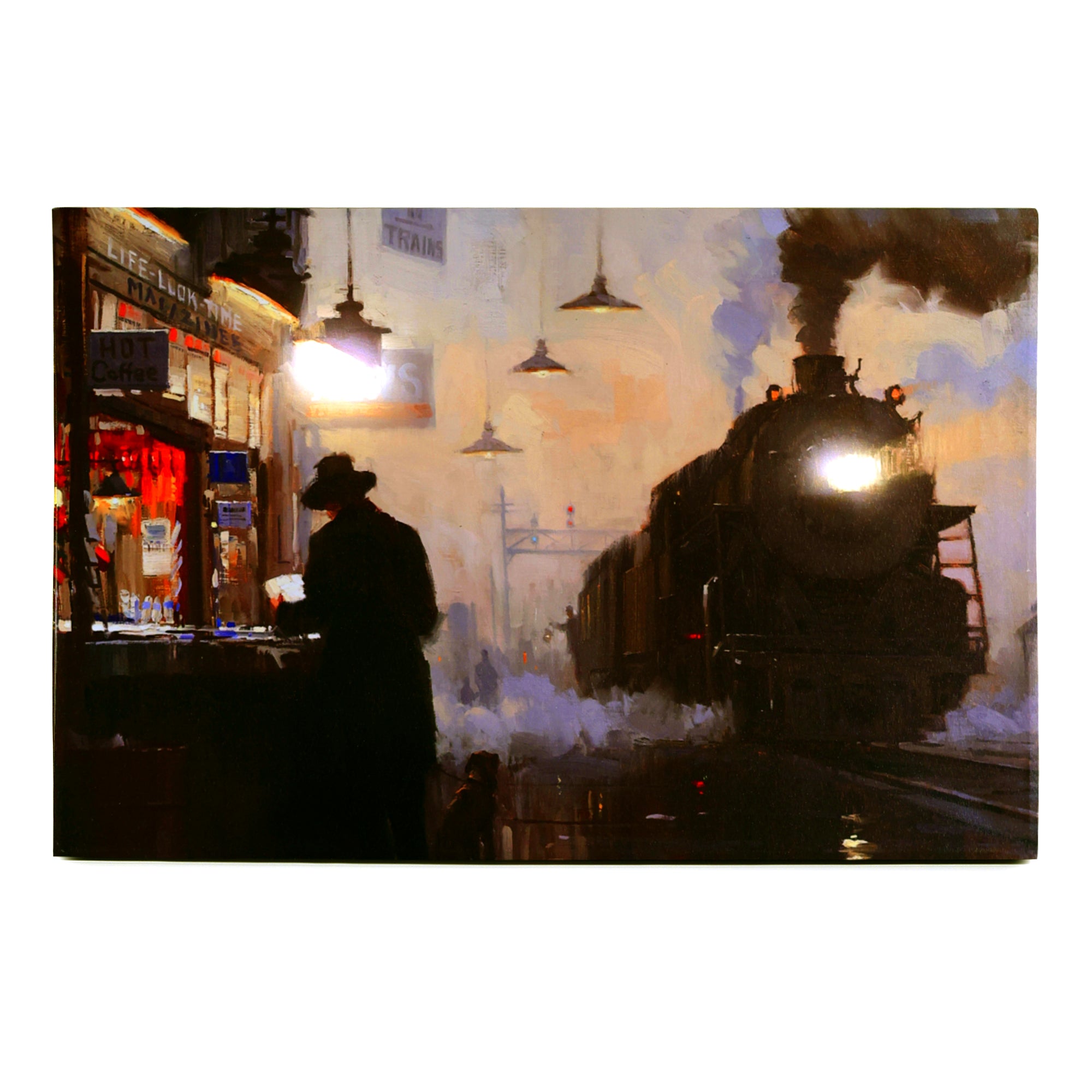 "The Last Departure LED Wall Art "