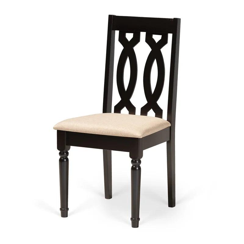 Solid Wood Top Pedestal Dining Set - Ouch Cart 