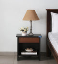 Pheonix Bedside Table in Wenge Finish