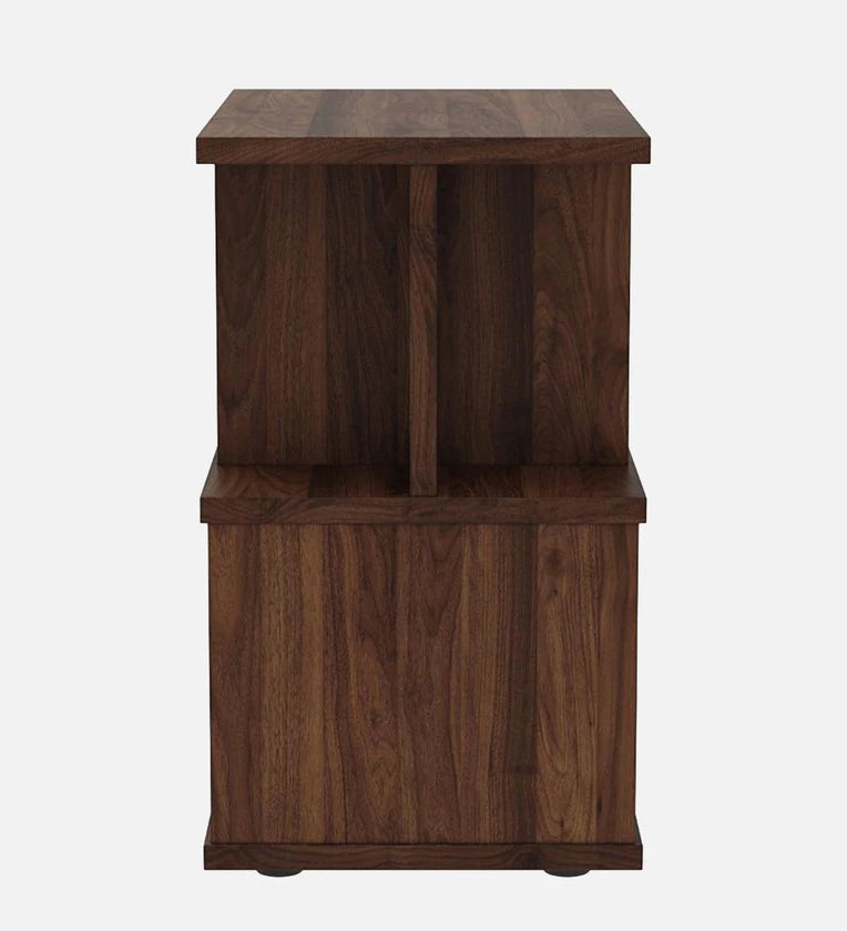 Bedside Table In Columbian Walnut Colour