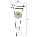 long dial green wallclock