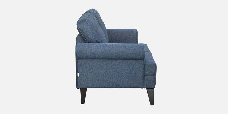 Fabric 2 Seater Sofa In Blue Colour - Ouch Cart 