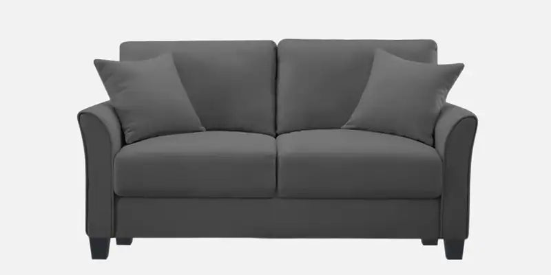 Velvet 2 Seater Sofa in Davy Grey Colour
