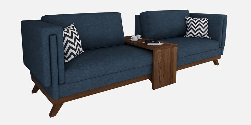 Premium Fabric 2 Seater Sofa in Navy Blue