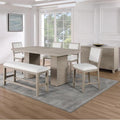 6 - Piece Trestle Dining Set