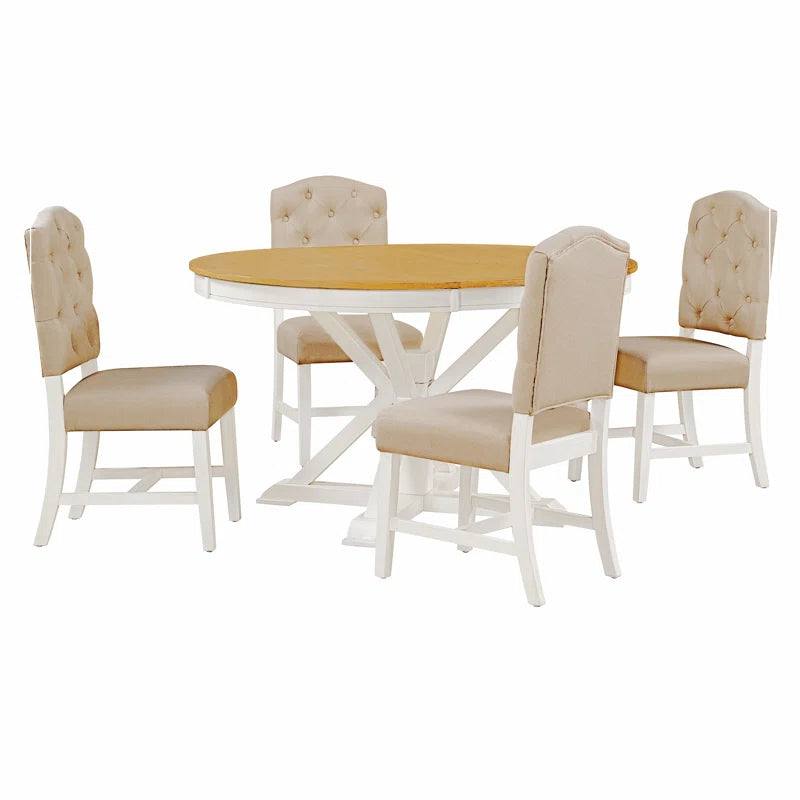 Kitchen Table Set with Extendable Table