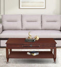Coffee Table in Mahogany Finish