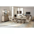 5 seater Dining Set with Transitional Design
