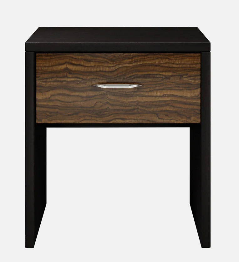 Bedside Table in Wenge Finish with Drawer