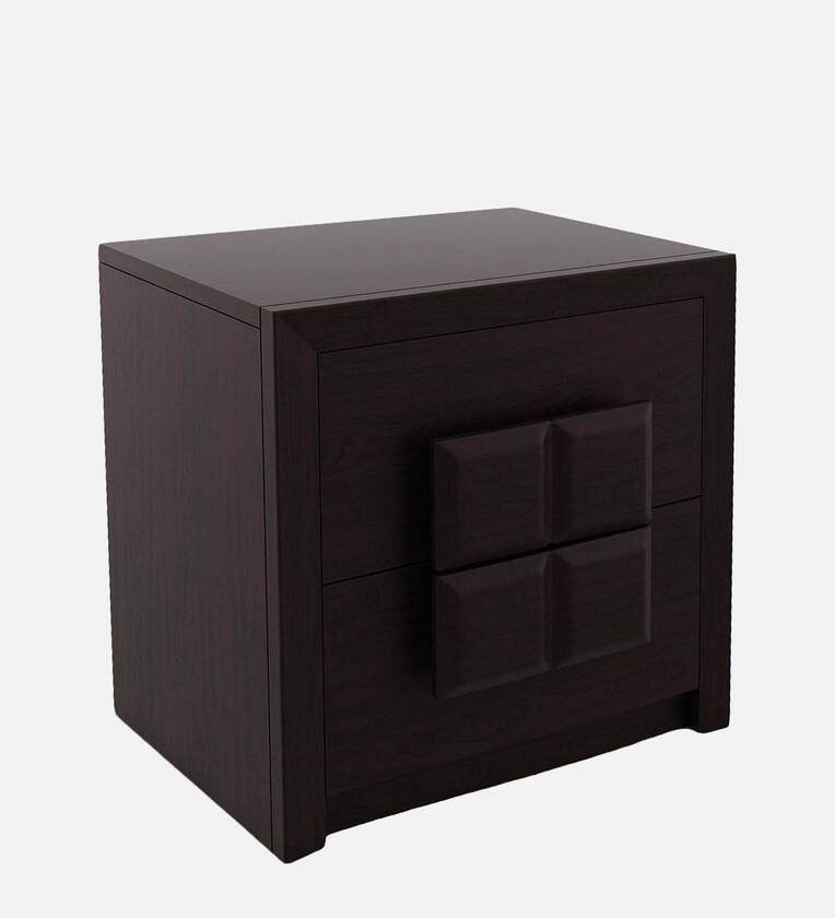 Choco Bedside Table in Vermont Finish with Drawers