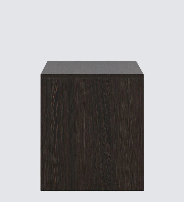 Bedside Table in Brown Flowery Wenge Finish