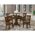 Solid Wood Pedestal Dining Set