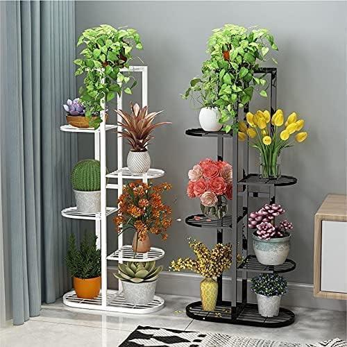 plant pot holders metal Plant Stand Metal 6 Tier 7 Potted Multiple Flower Pot Holder Shelf Ind