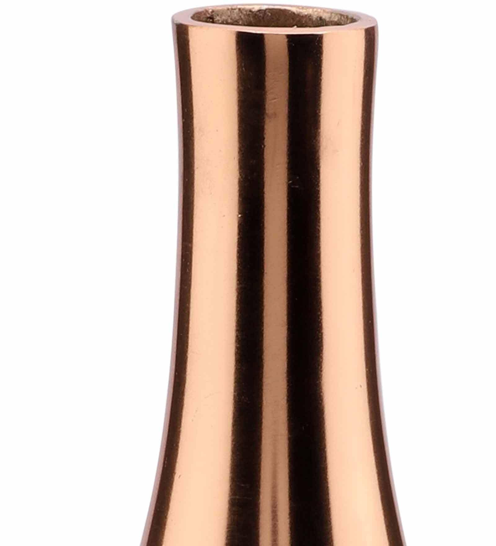 Rose Gold Champagne Bottle (Small) Aluminium Table Vase,