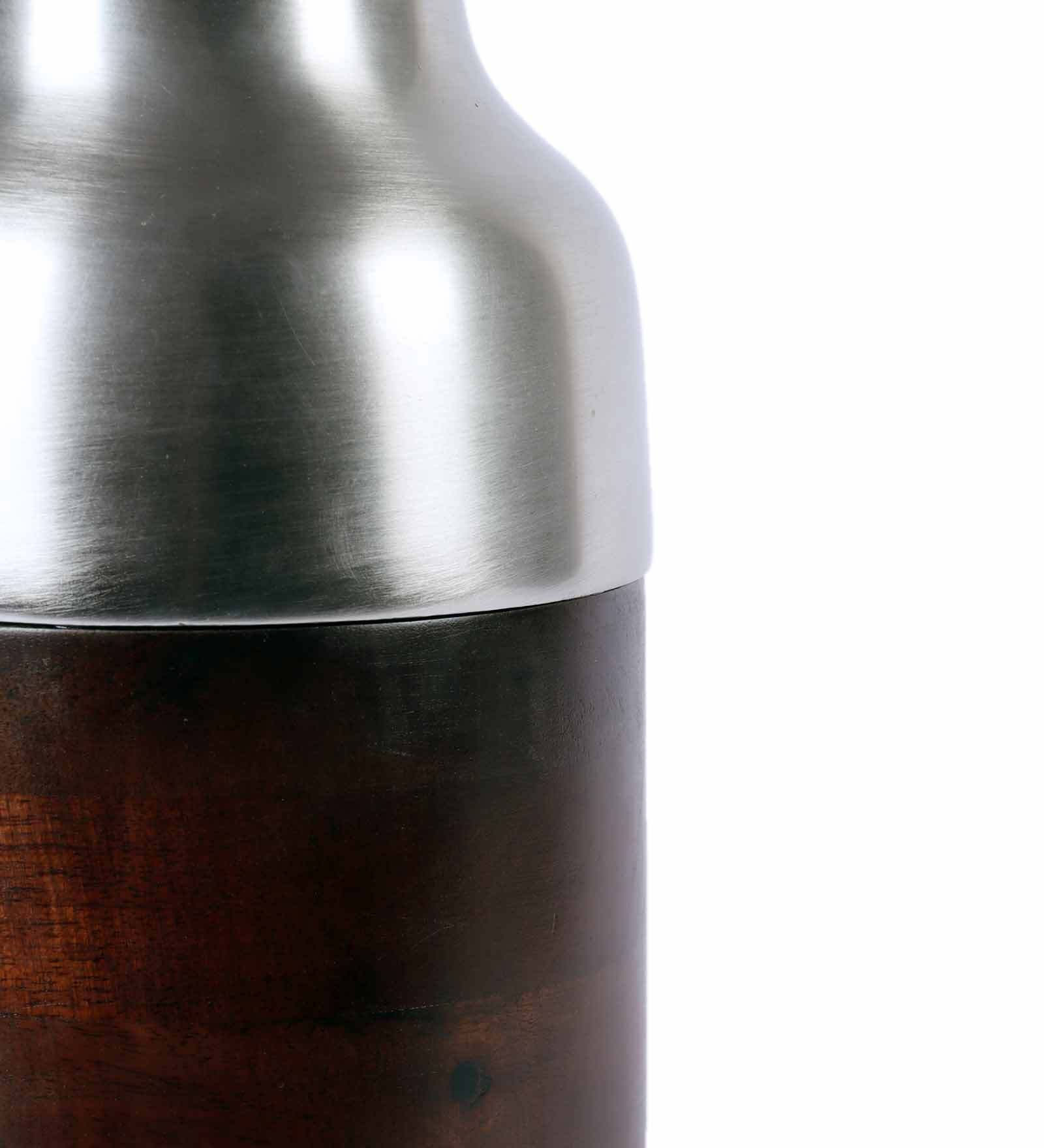 Silver Deidra Paco (Small) Metal Table Vase,