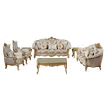 Infinity 7 - Piece Velvet Living Room Set