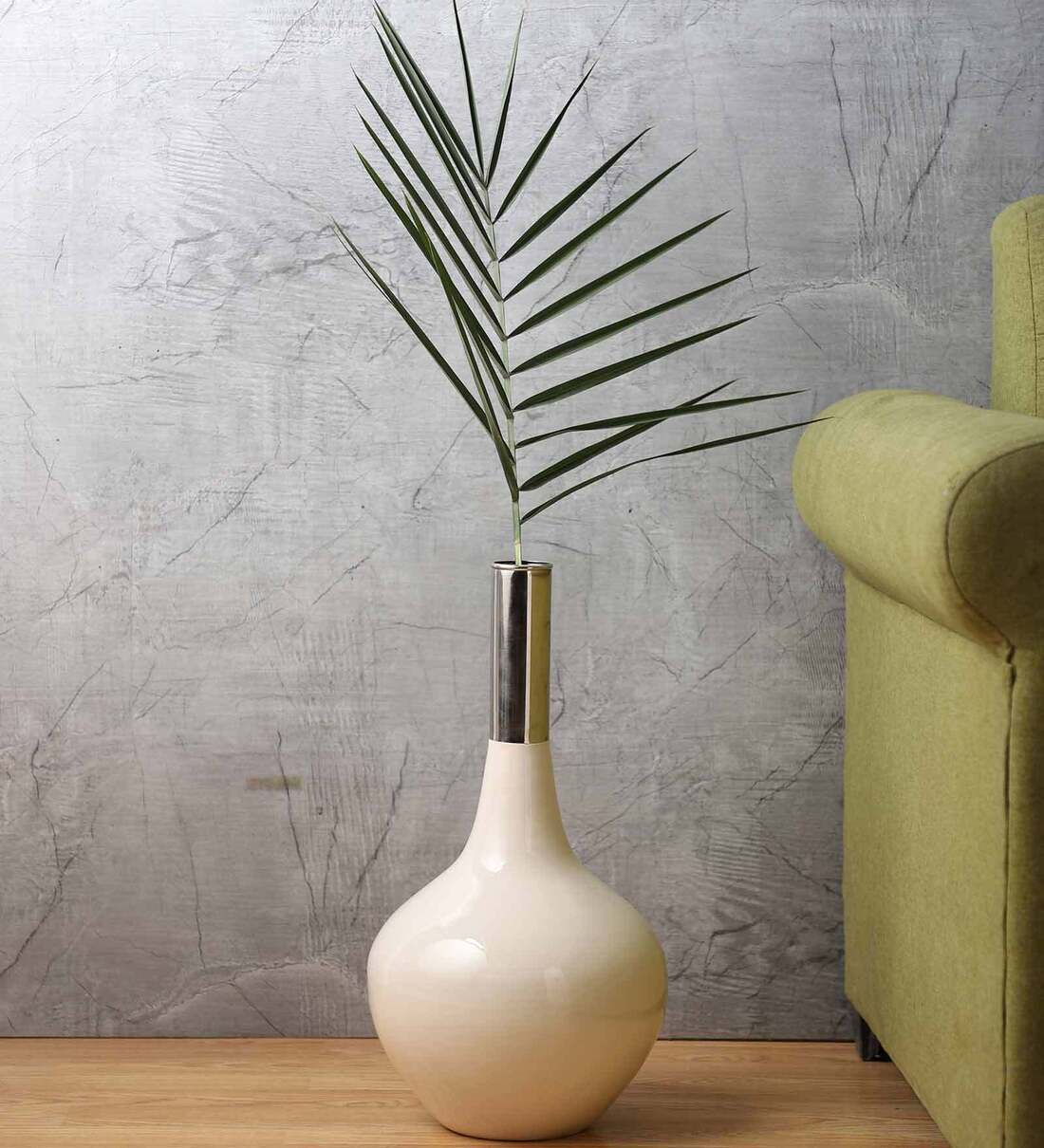 Stout Diedra Fawn Brass Floor Vase,