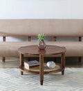 Sheesham Wood Coffee Table In Provincial Teak Finish