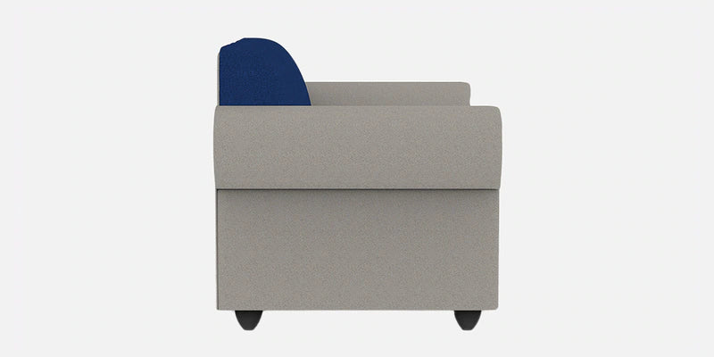 Fabric 2 Seater Sofa in Blue And grey Colour